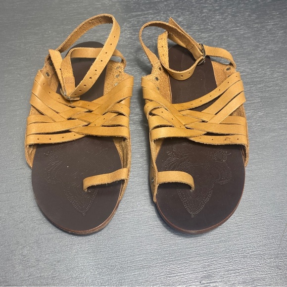 Free People Women’s Size 39 (8/8.5) Strappy Gladiator Flat Sandals - Picture 2 of 6